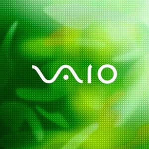 Logo VAIO Verde Abstracto