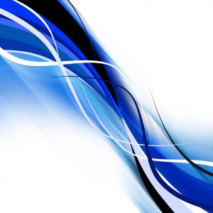 Olas Abstractas Azules