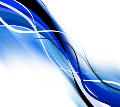 Olas Abstractas Azules