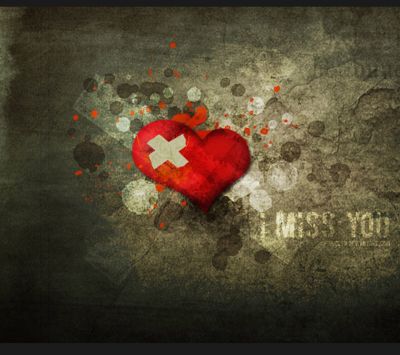 Corazón con Cruz Suiza