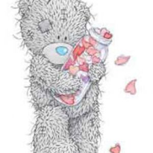 Osito Tierno con Corazones