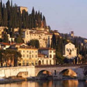 Hermoso paisaje italiano