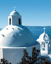 Cúpulas Blancas de Santorini