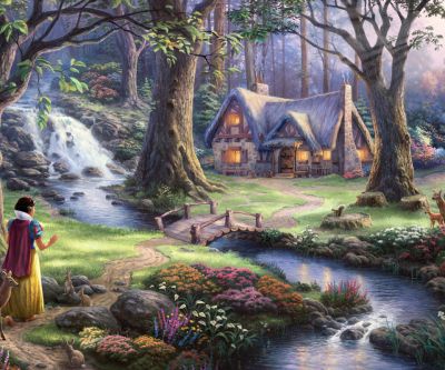 Blancanieves en el bosque encantado