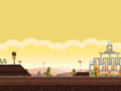 Escena del Juego Angry Birds