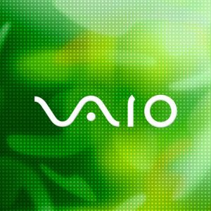 Logo VAIO Verde Abstracto