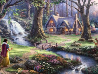 Blancanieves en el bosque encantado