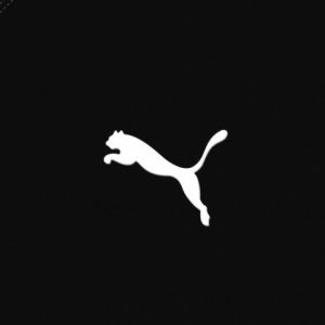 Logo de Puma en Fondo Negro