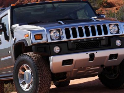 Hummer SUV Acercamiento