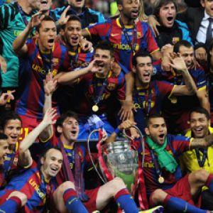 Celebración de Campeones FC Barcelona