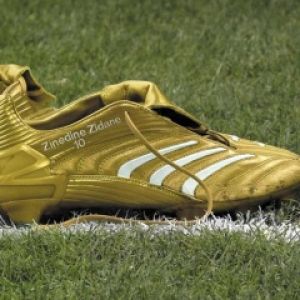Botas Doradas de Zinedine Zidane