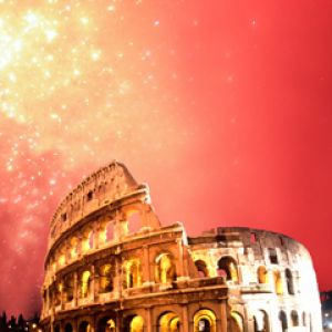 Fuegos Artificiales en el Coliseo