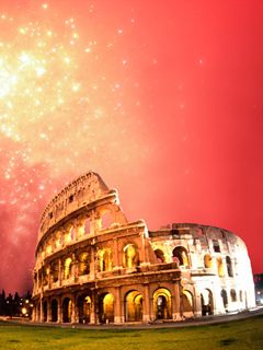 Fuegos Artificiales en el Coliseo