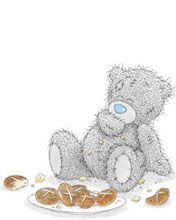 Teddy Bear Adorable con Galletas