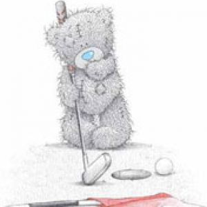 Tierno Oso Golfista