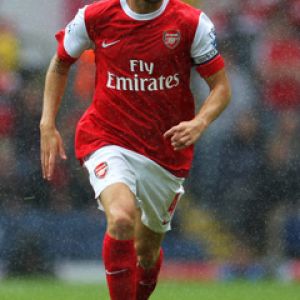 Jugador del Arsenal en Acción