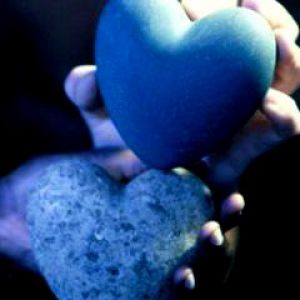 Piedras en Forma de Corazón