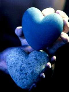 Piedras en Forma de Corazón