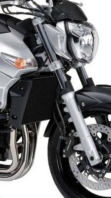Motocicleta Elegante en Primer Plano