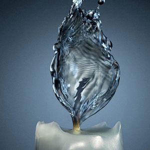 Agua Llama Vela