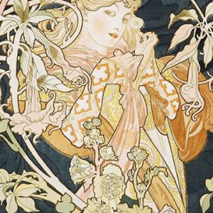 Diseño Floral Art Nouveau