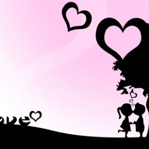 Silhouette Romántica Amor