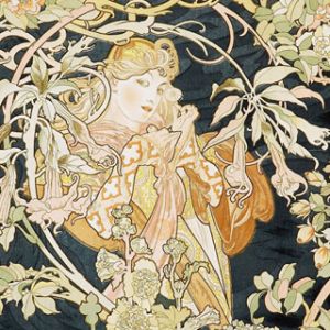 Diseño Floral Art Nouveau