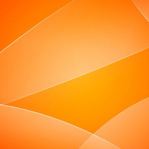 Diseño Abstracto Naranja Vibrante