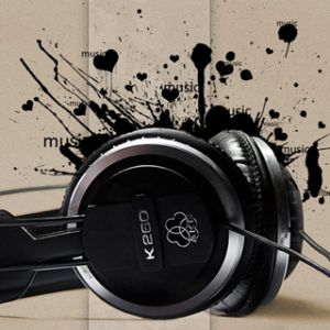 Auriculares Elegantes con Salpicadura Musical
