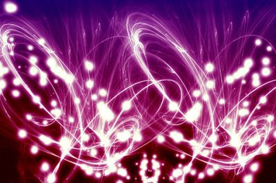 Patrones de Luz Abstractos Vibrantes