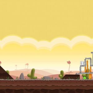 Escena del Juego Angry Birds