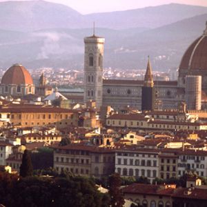 Horizonte de Florencia al Atardecer