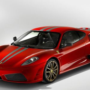 Coche Deportivo Rojo Ferrari F430