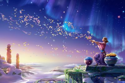 Escena Mágica de Aurora