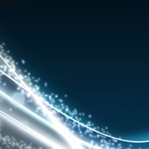 Elegantes Ondas de Luz Abstractas