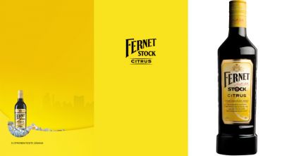 Botella de Fernet Stock Citrus