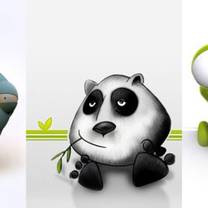 Animales de Dibujos Animados Lindos