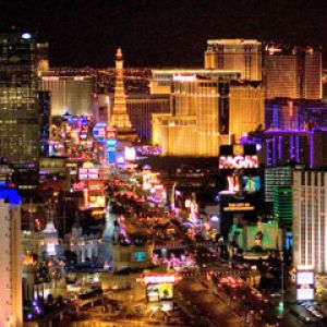 Skyline Nocturno de Las Vegas