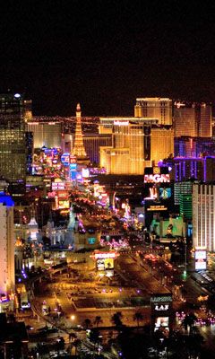 Skyline Nocturno de Las Vegas