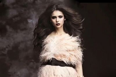 Modelo de Moda Elegante