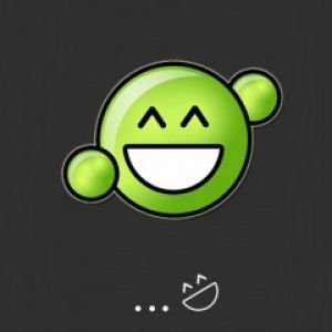 Emoji Verde Feliz