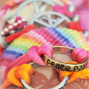 Pulseras de Paz y Amor