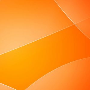 Diseño Abstracto Naranja Vibrante