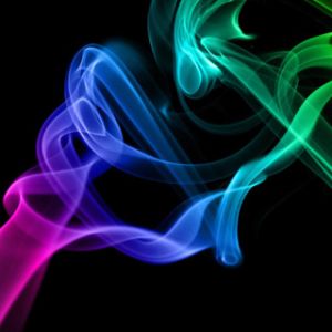 Remolinos de Humo Colorido
