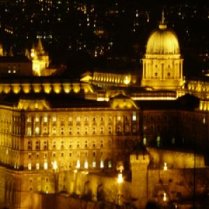 Castillo de Buda de Noche