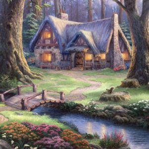Cabaña Encantadora en el Bosque