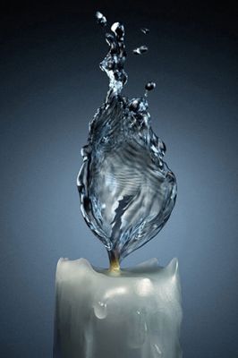Llama de Agua Vela