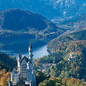 Paisaje del Castillo de Neuschwanstein