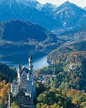 Paisaje del Castillo de Neuschwanstein