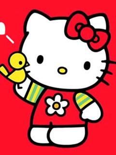 Hello Kitty con Pato
